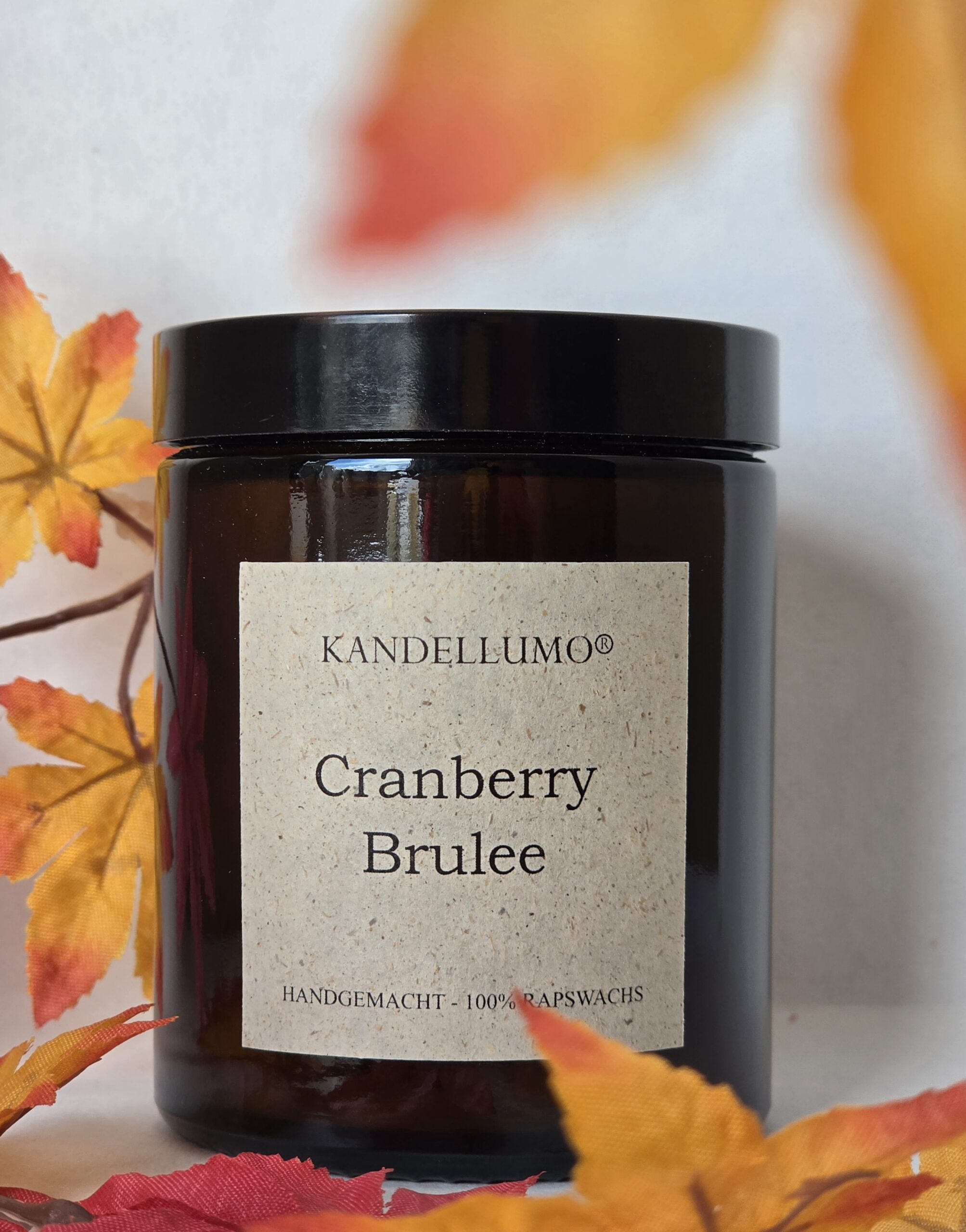 Duftkerze Cranbeery Brulee